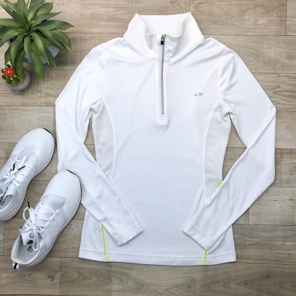 Champion white long sleeve size S
